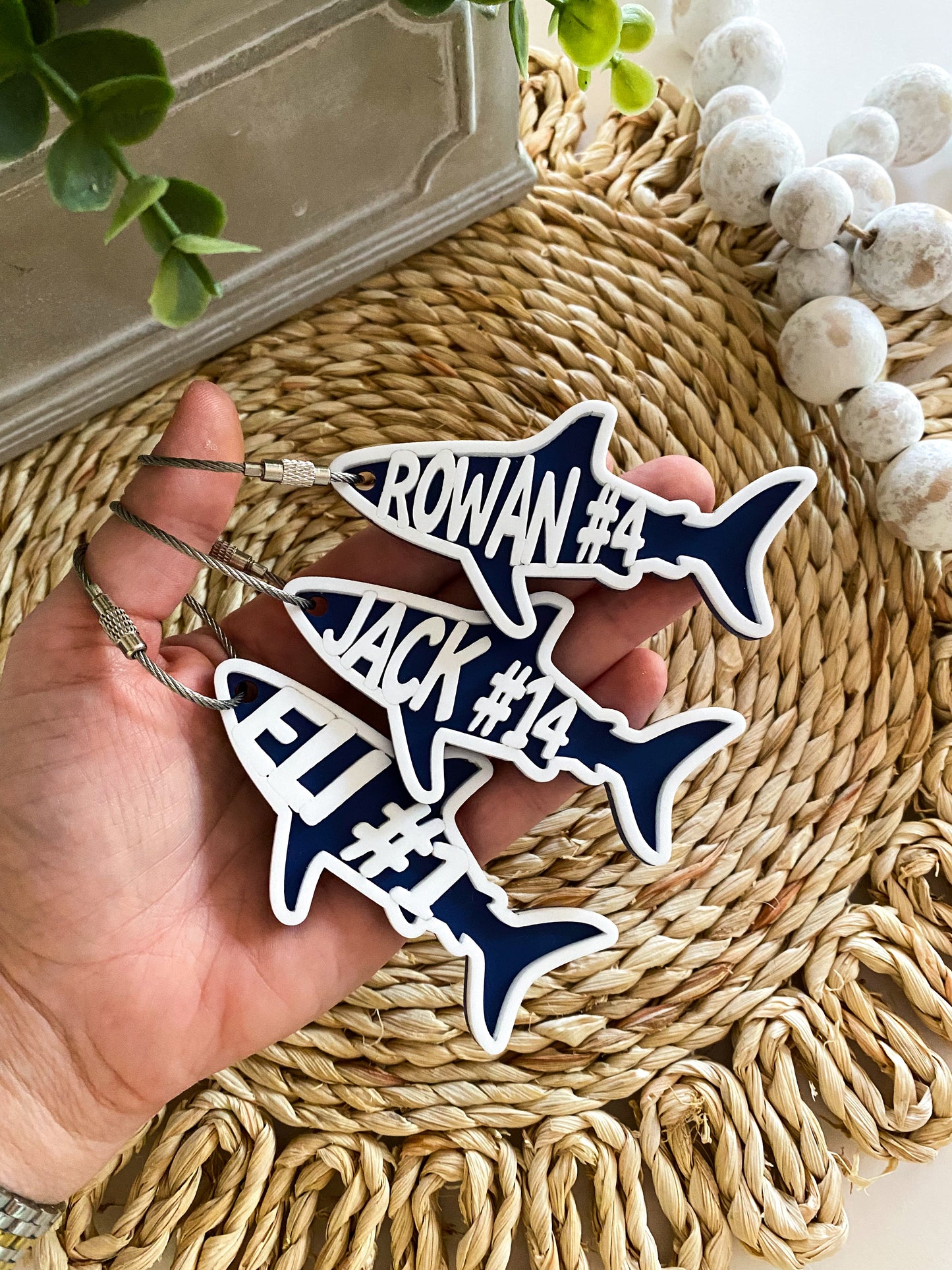 Name Shark Keychain