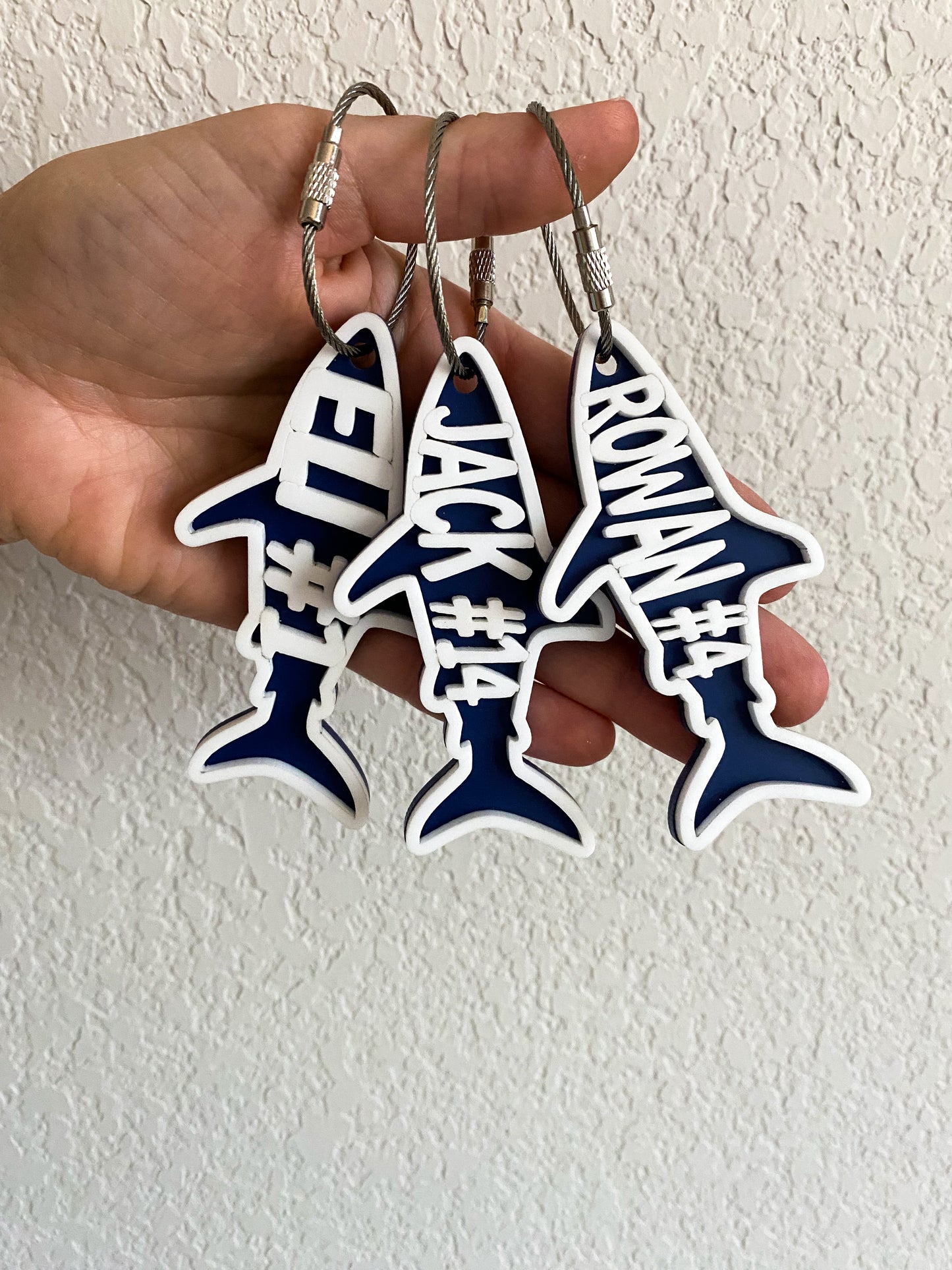 Name Shark Keychain