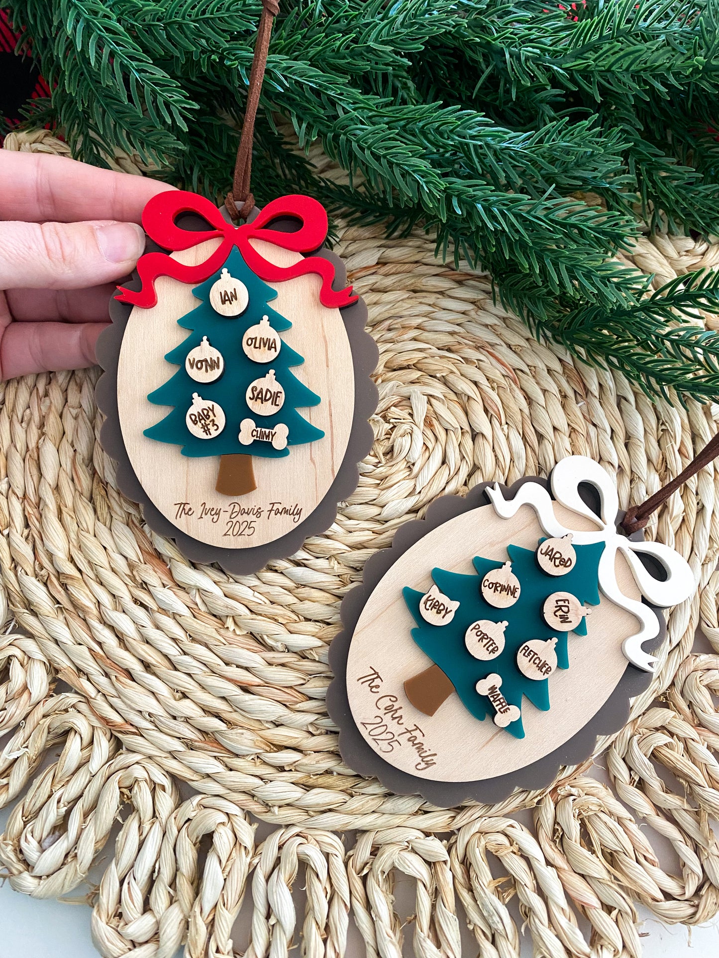 Christmas Family Ornament