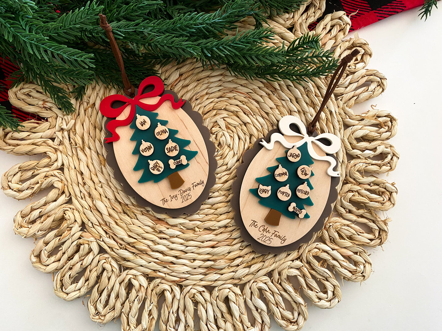 Christmas Family Ornament