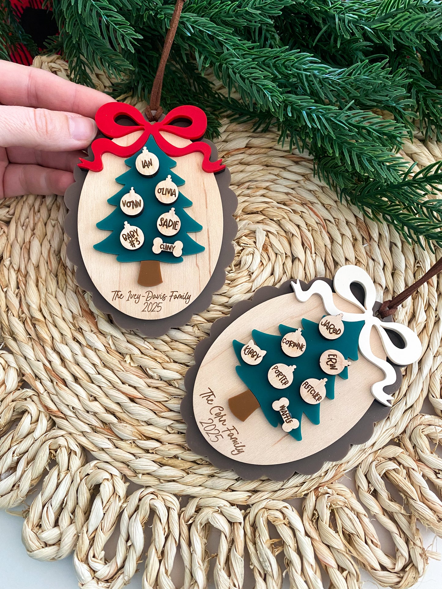 Christmas Family Ornament