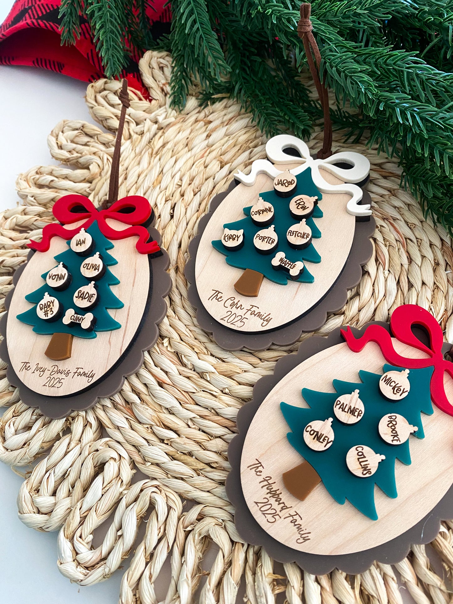 Christmas Family Ornament