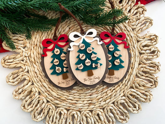 Christmas Family Ornament