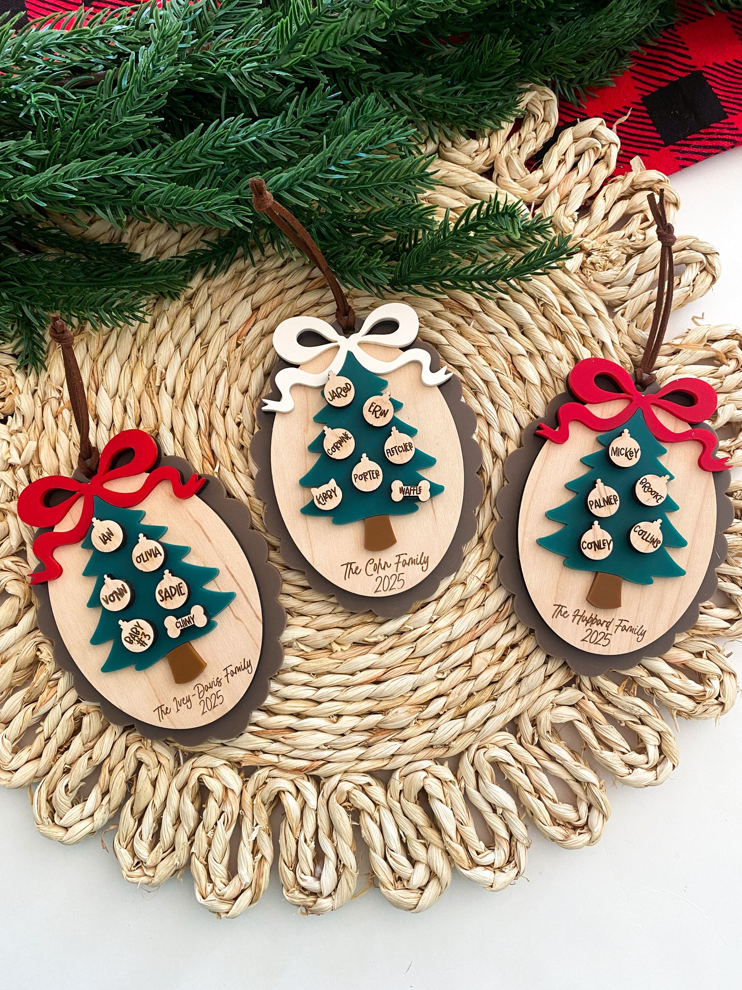 Christmas Family Ornament