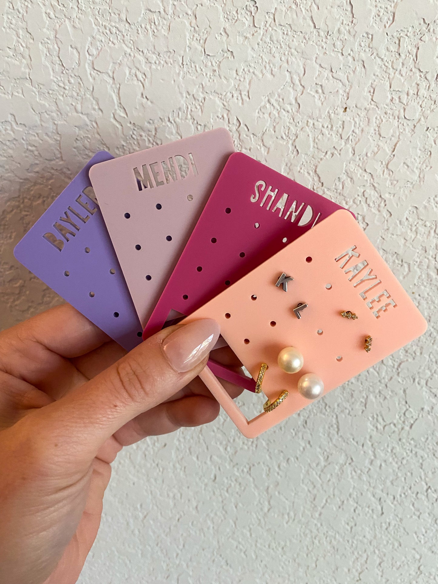 Mini Travel Earring Holder