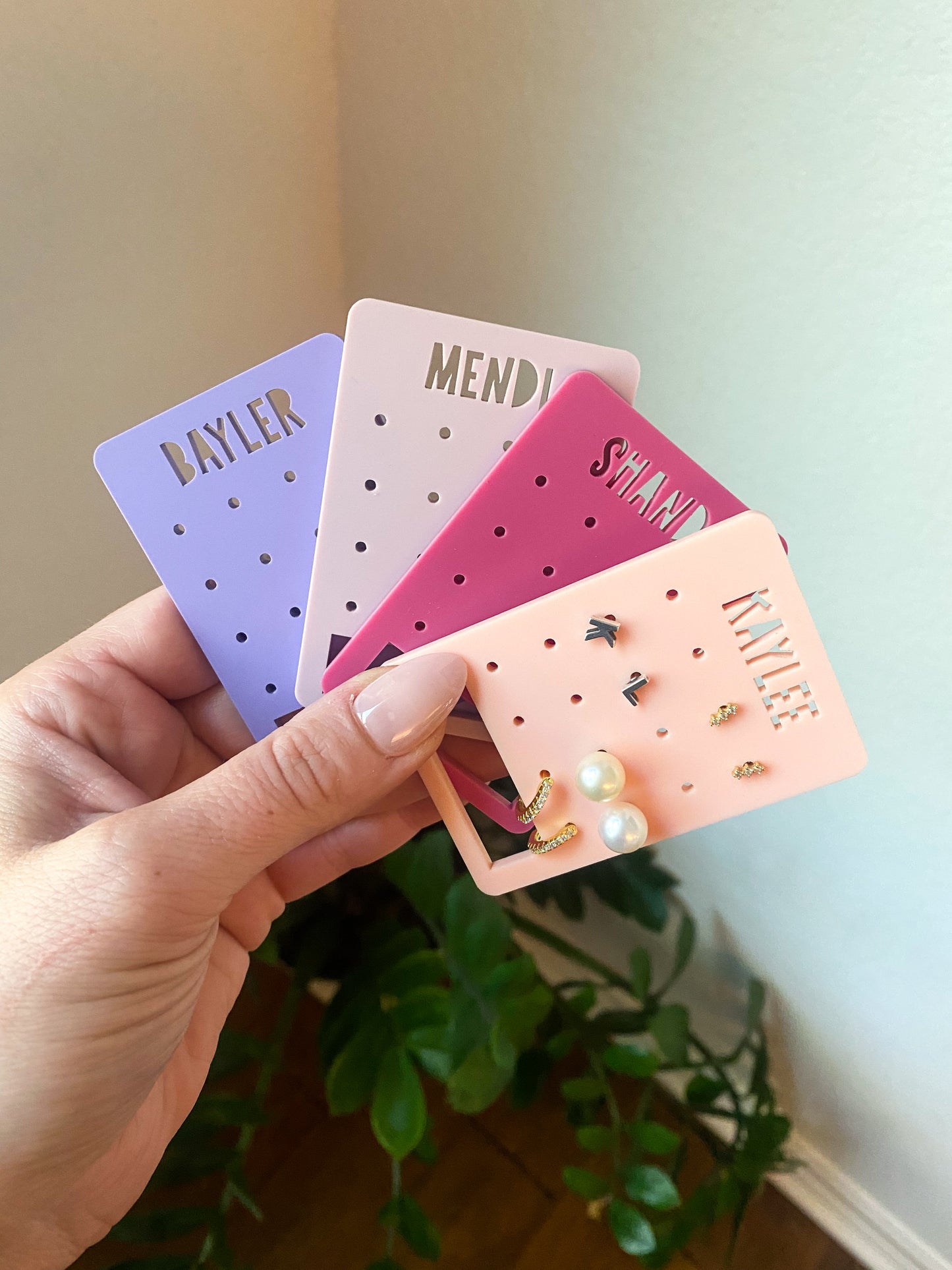 Mini Travel Earring Holder