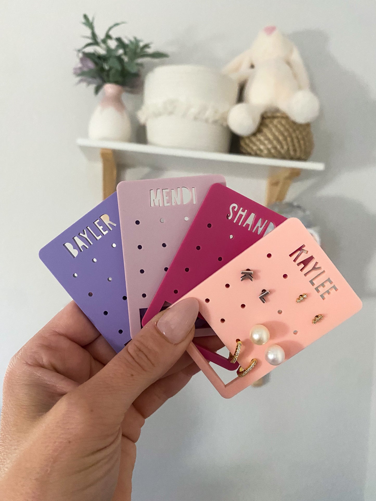 Mini Travel Earring Holder