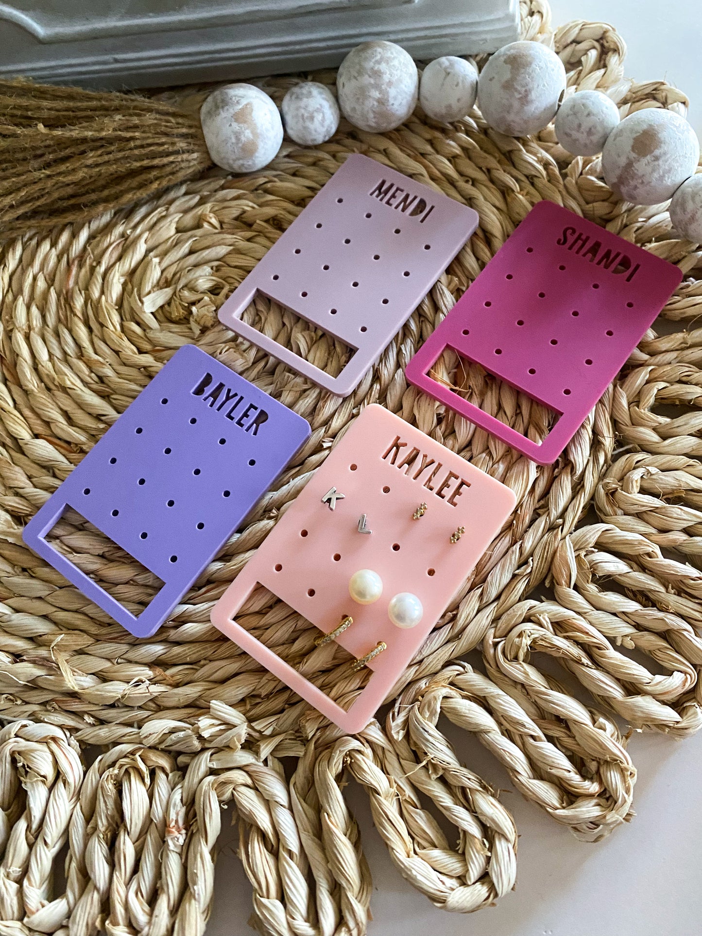 Mini Travel Earring Holder