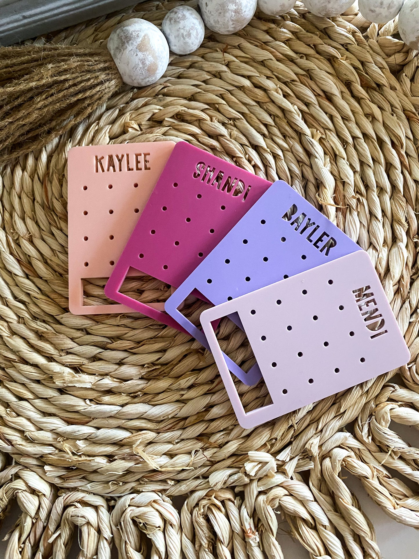 Mini Travel Earring Holder