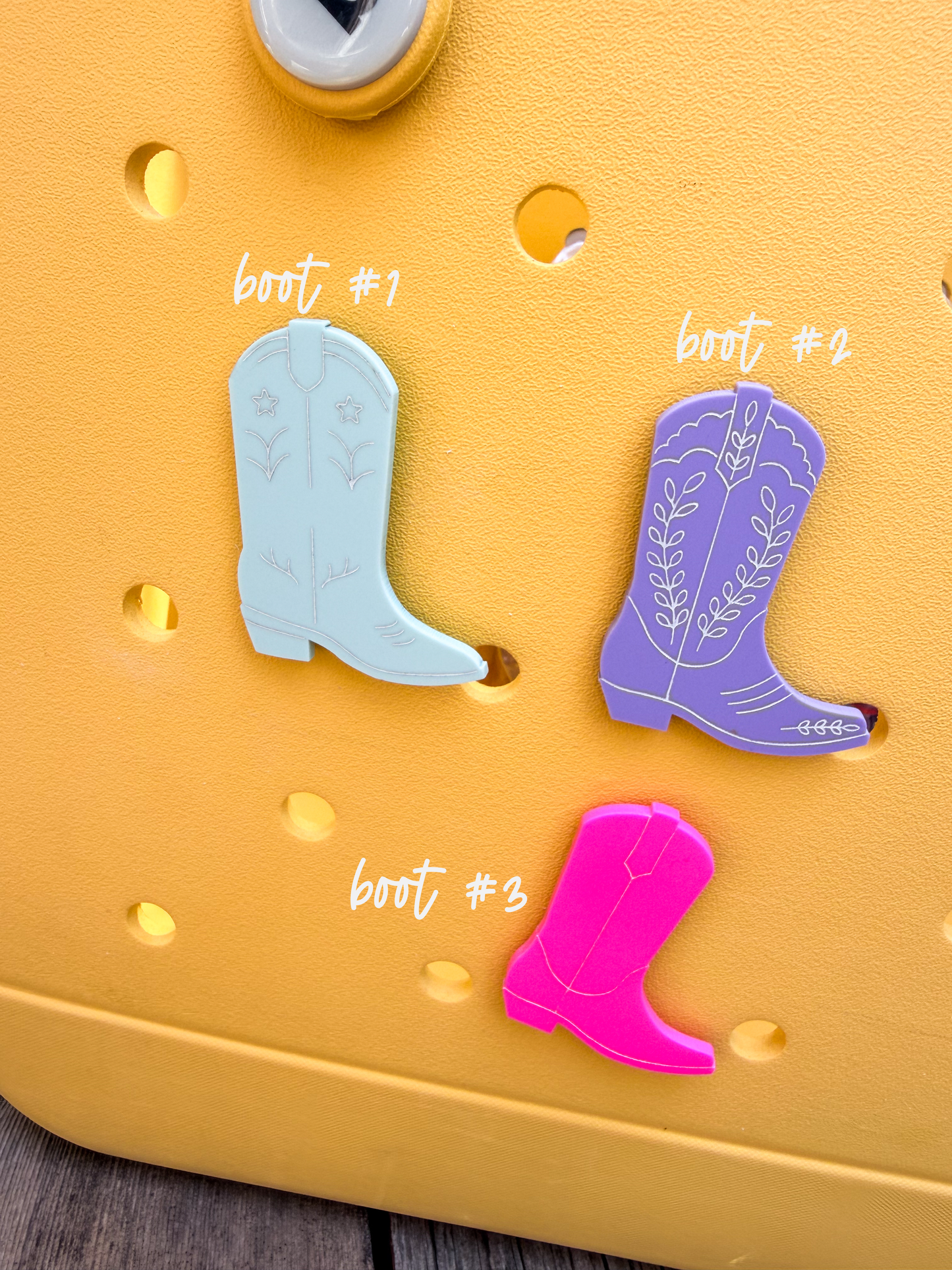 Western Bogg Bag Charms