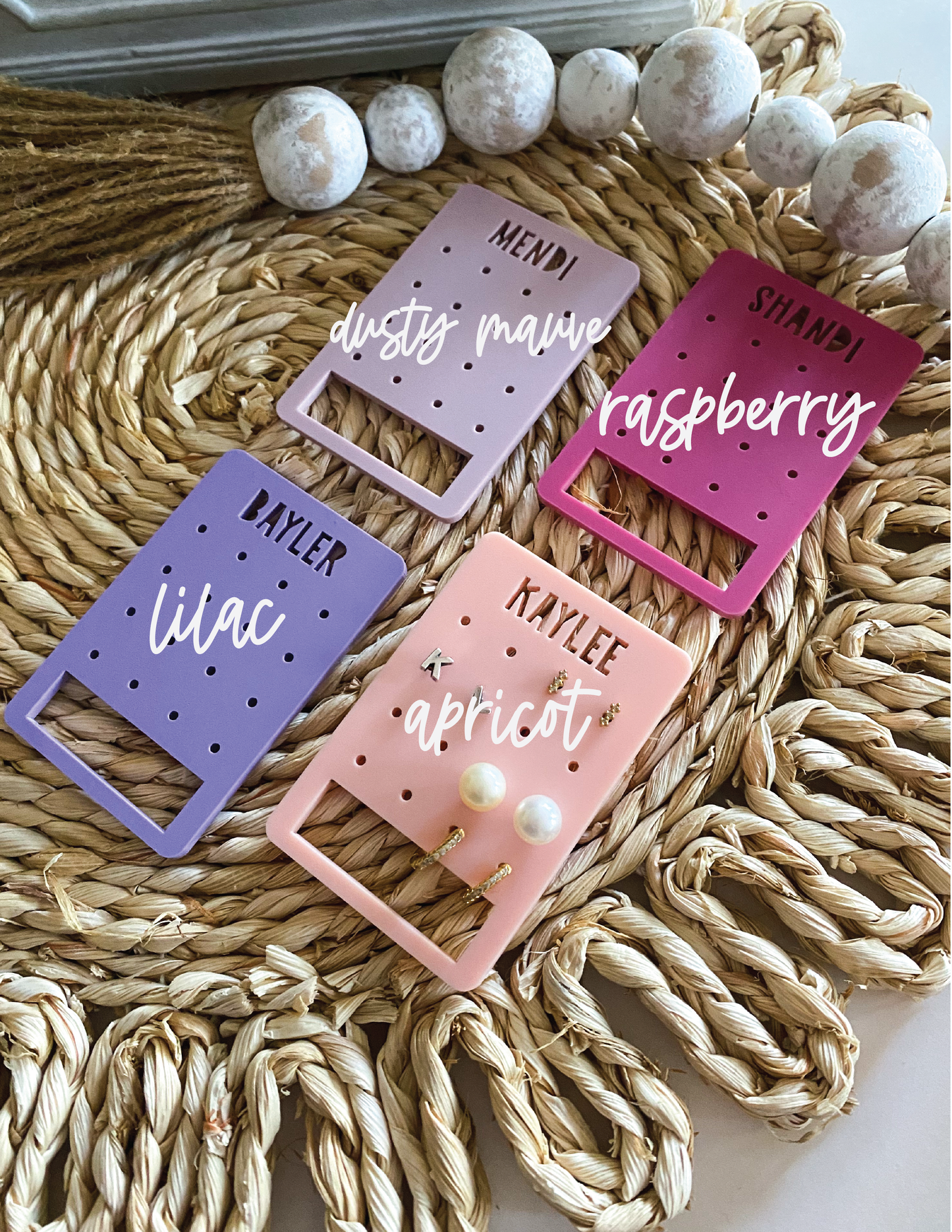 Mini Travel Earring Holder