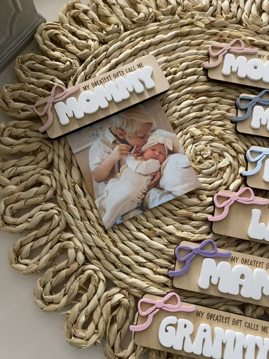 Mother's Day Fridge Photo Magnet