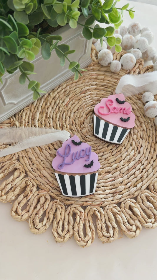 Cupcake Halloween Tag