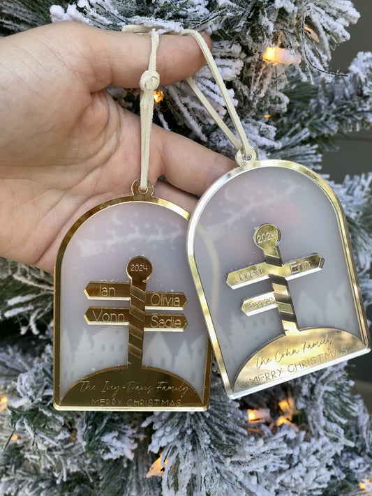 Christmas Family Ornament